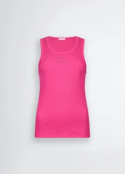Discount Top in Cotone con Logo / Donna T-shirt