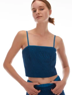 Sale Top in Cotone Macramè / Donna Top