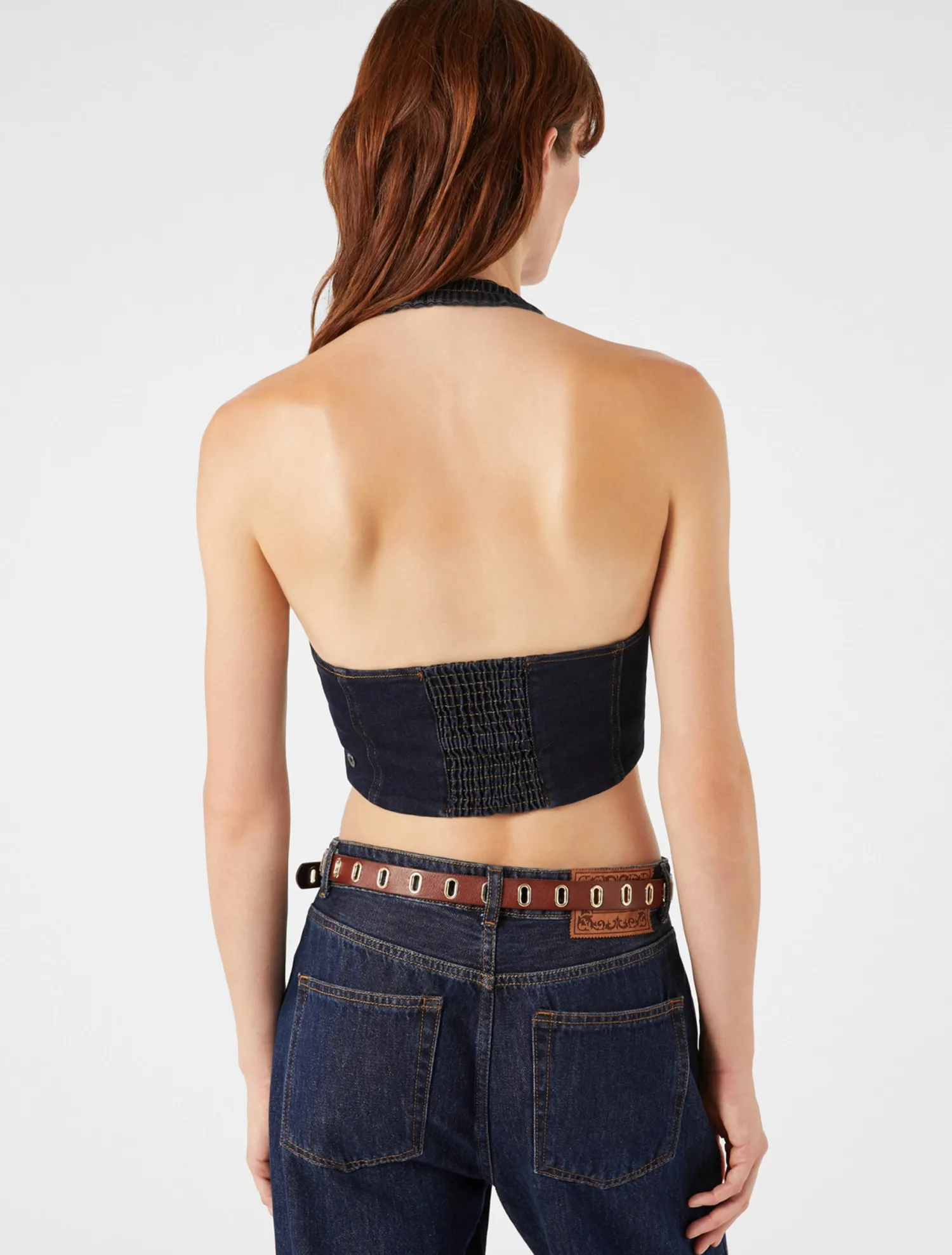 New Top in Denim / Donna Top|Denim