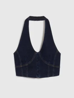New Top in Denim / Donna Top|Denim
