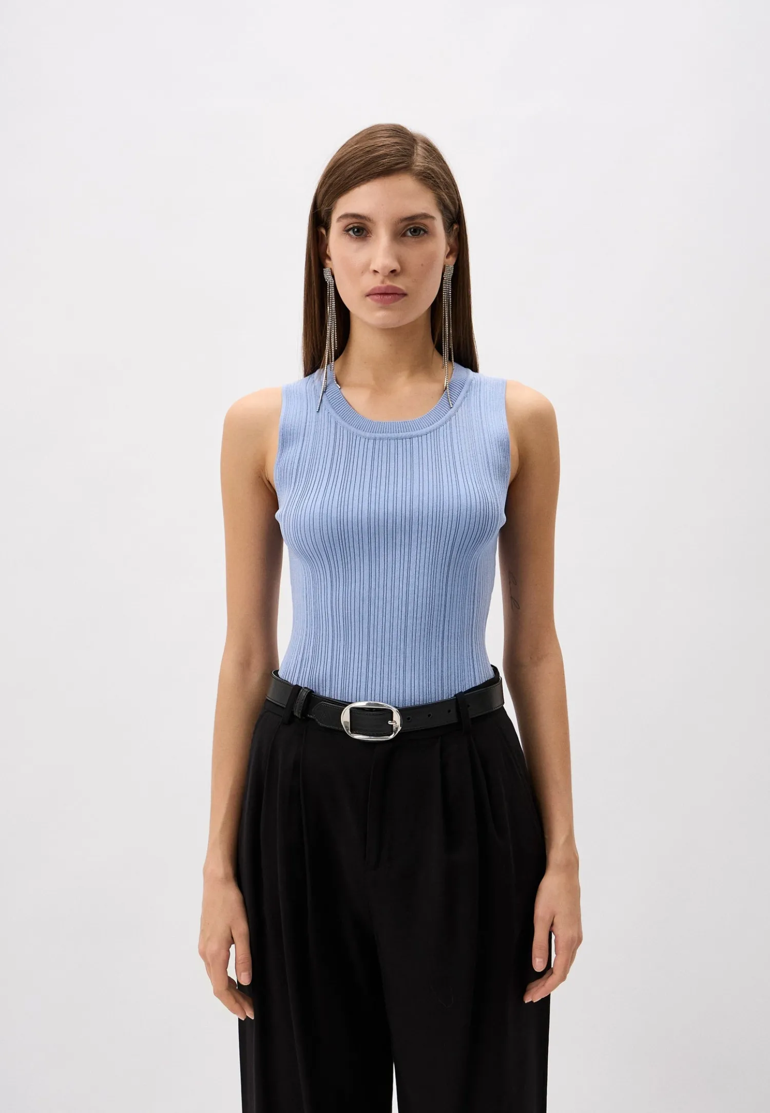 Sale Top in Maglia a Costine / Donna Maglieria