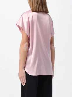New Top in Satin Stretch / Donna Bluse