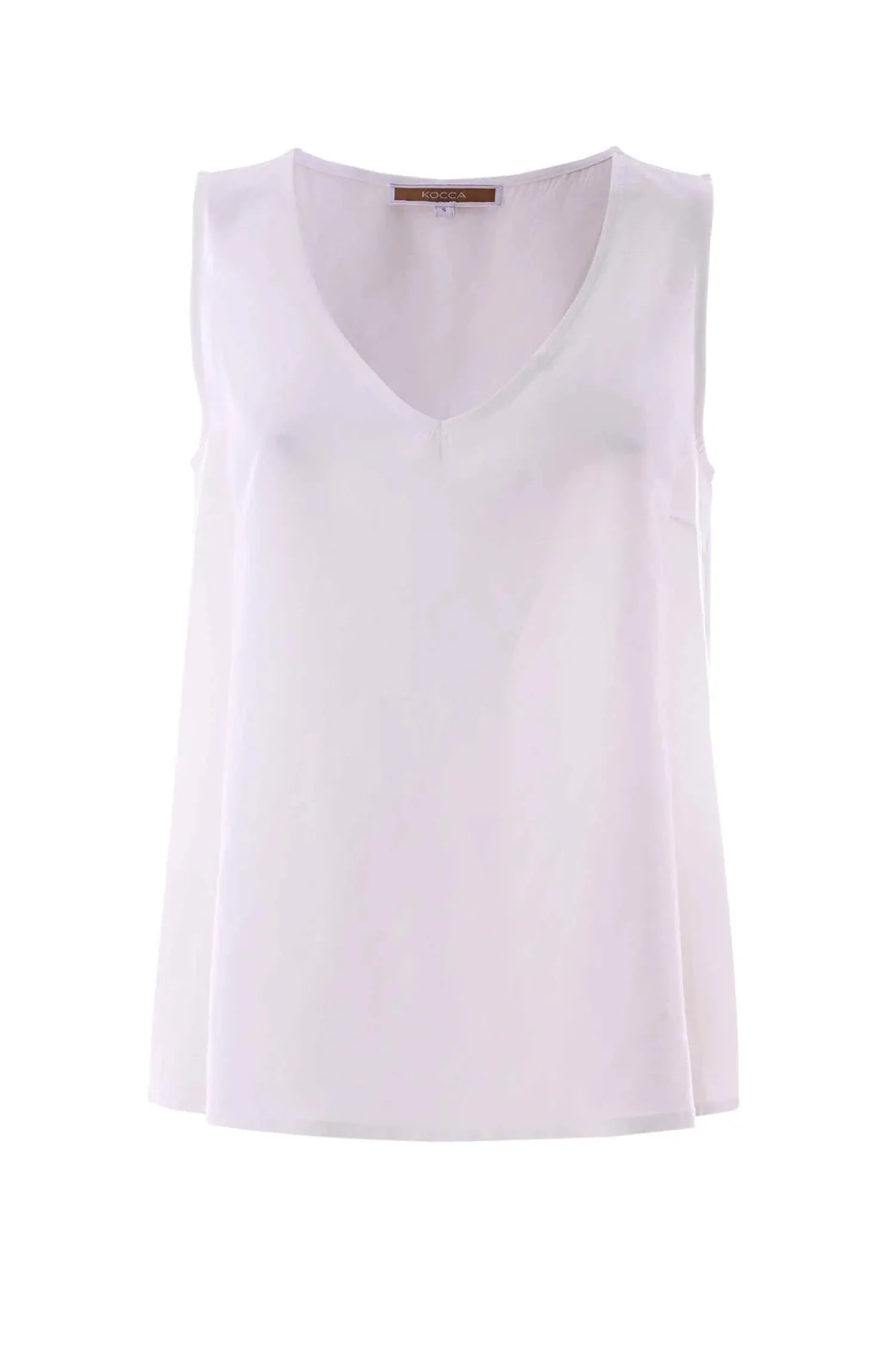 Outlet Top in Viscosa e Lino / Donna Top
