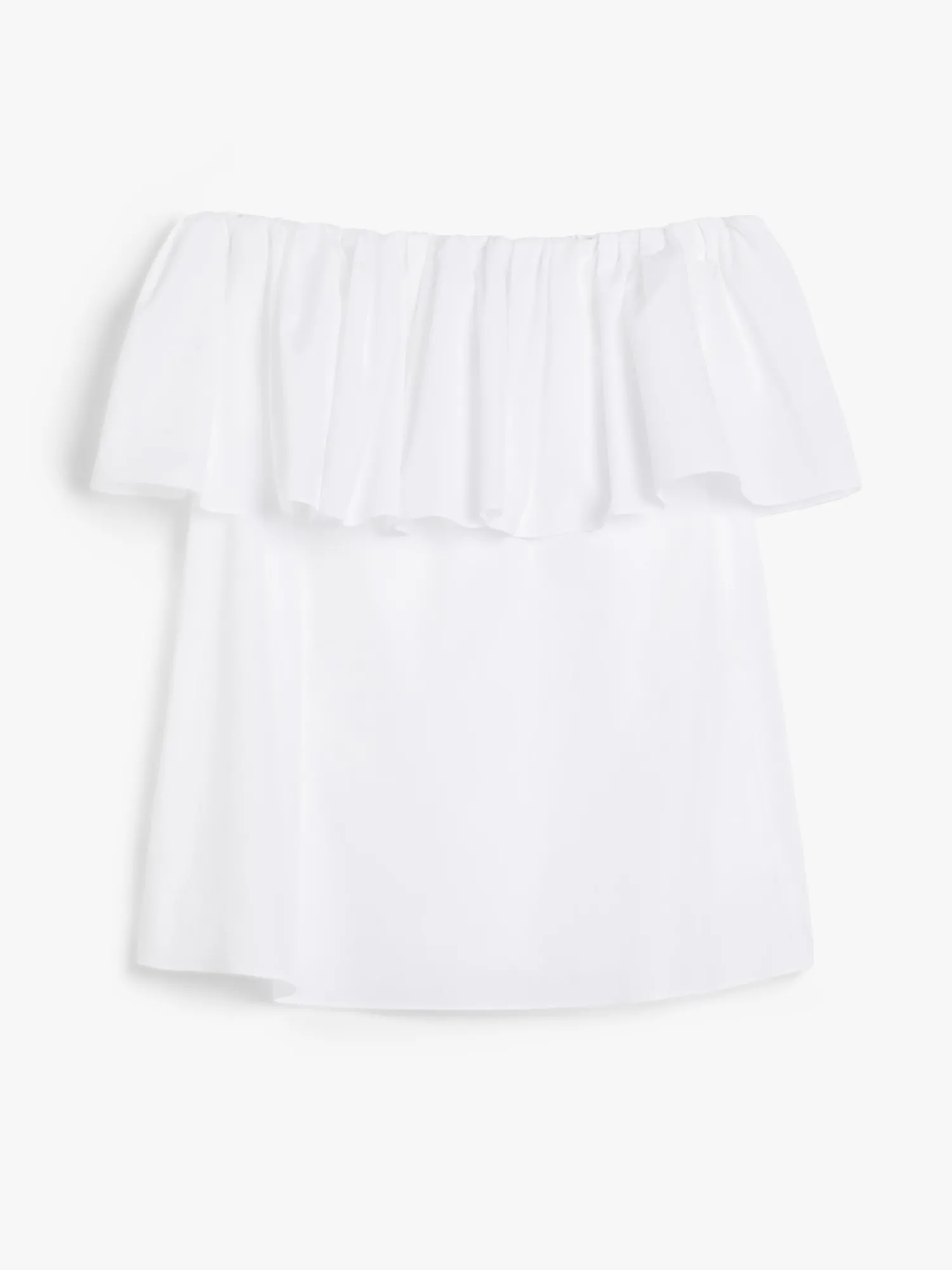 Hot Top Off-Shoulder in Cotone / Donna Bluse