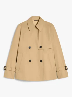 Sale Trench Corto in Gabardina / Donna Giubbini