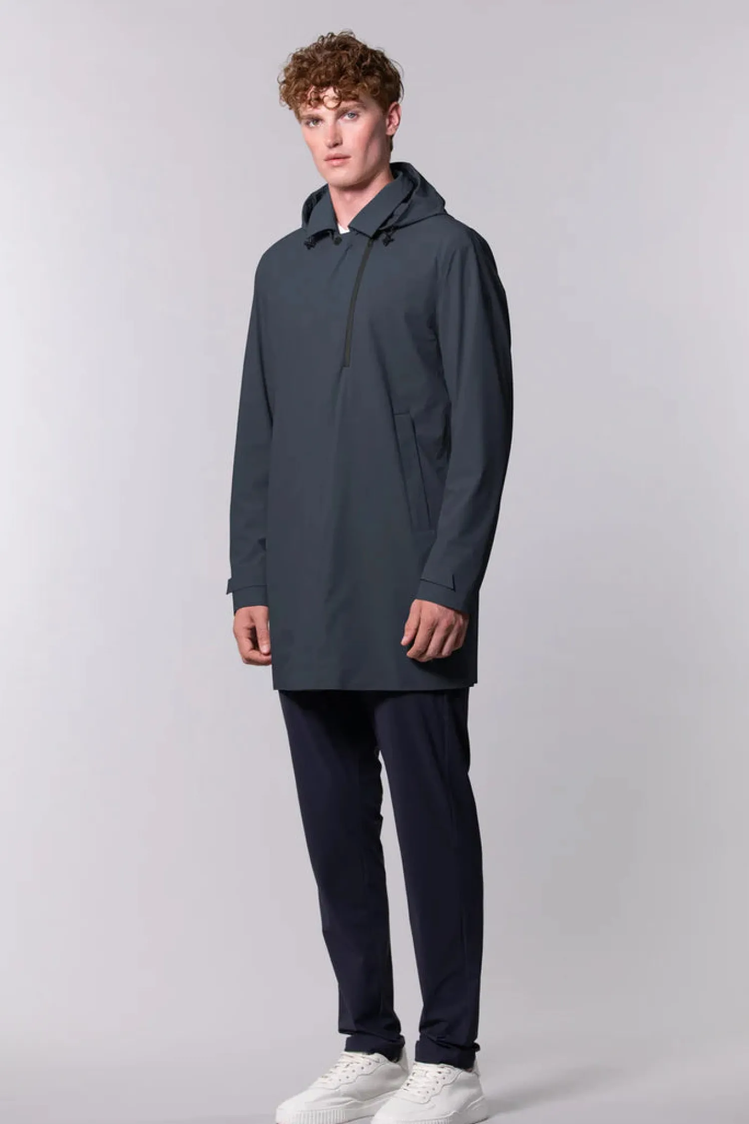 Hot Trench in Tessuto Bi-Stretch / Uomo Giubbotti