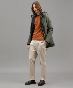 Trench Liscio in Primaloft / Uomo Giubbotti