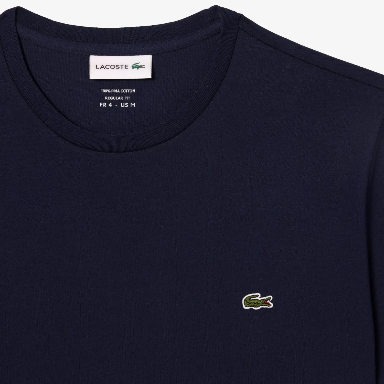 Outlet T-Shirt a Girocollo in Jersey di Cotone Pima / Uomo T-shirt