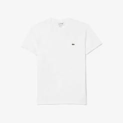 Hot T-Shirt a Girocollo in Jersey di Cotone Pima / Uomo T-shirt