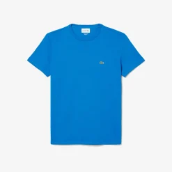 Clearance T-Shirt a Girocollo in Jersey di Cotone Pima / Uomo T-shirt