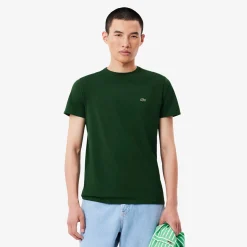 Hot T-Shirt a Girocollo in Jersey di Cotone Pima / Uomo T-shirt