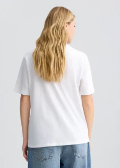 Hot T-Shirt con Cuore e Strass / Donna T-shirt