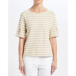 T-Shirt con Fantasia a Righe / Donna T-shirt