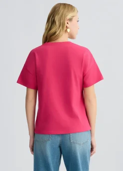 Discount T-Shirt con Logo / Donna T-shirt