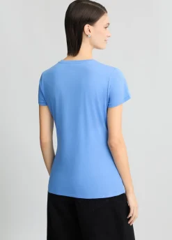 Hot T-Shirt con Logo e Strass / Donna T-shirt