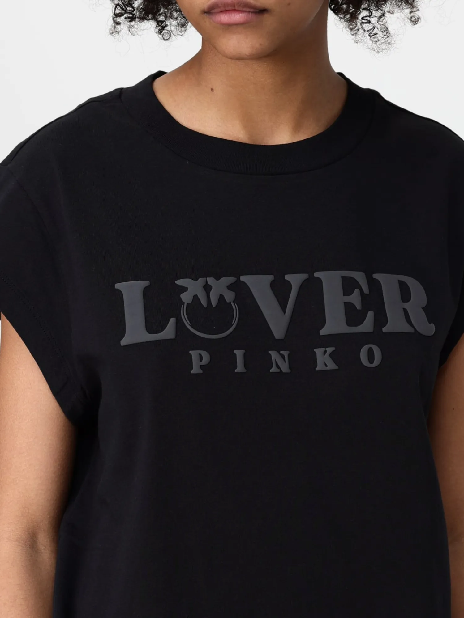 Discount T-Shirt con Logo Frontale / Donna T-shirt