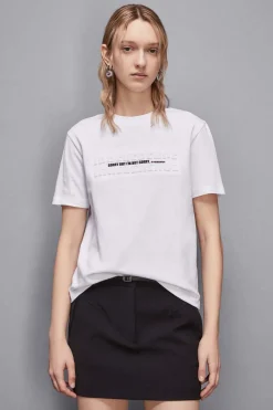 New T-Shirt con Logo Frontale / Donna T-shirt
