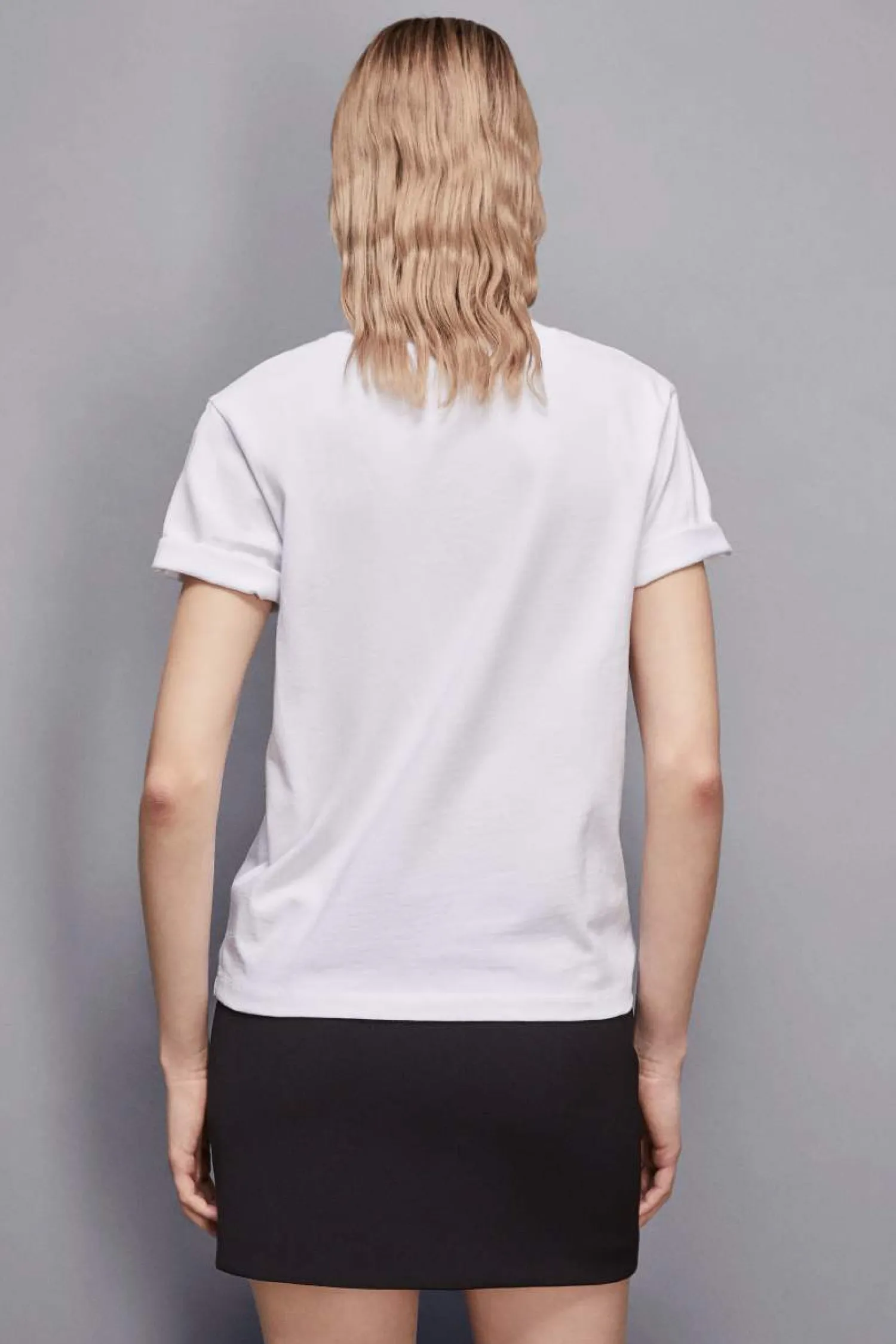 New T-Shirt con Logo Frontale / Donna T-shirt