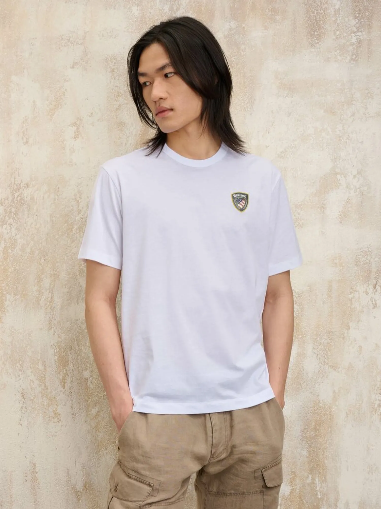 Best T-Shirt con Logo Gommato Faxon / Uomo T-shirt