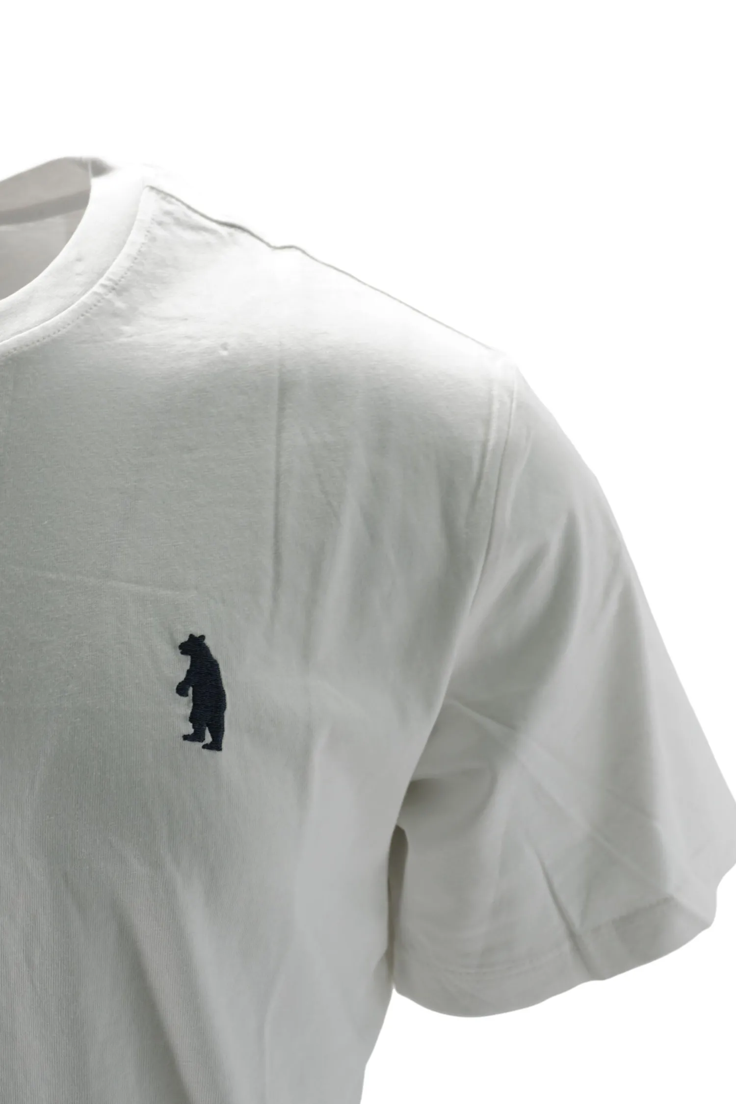 T-Shirt con Logo Ricamato / Uomo T-shirt