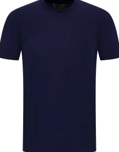 T-Shirt con Logo Ricamato / Uomo T-shirt