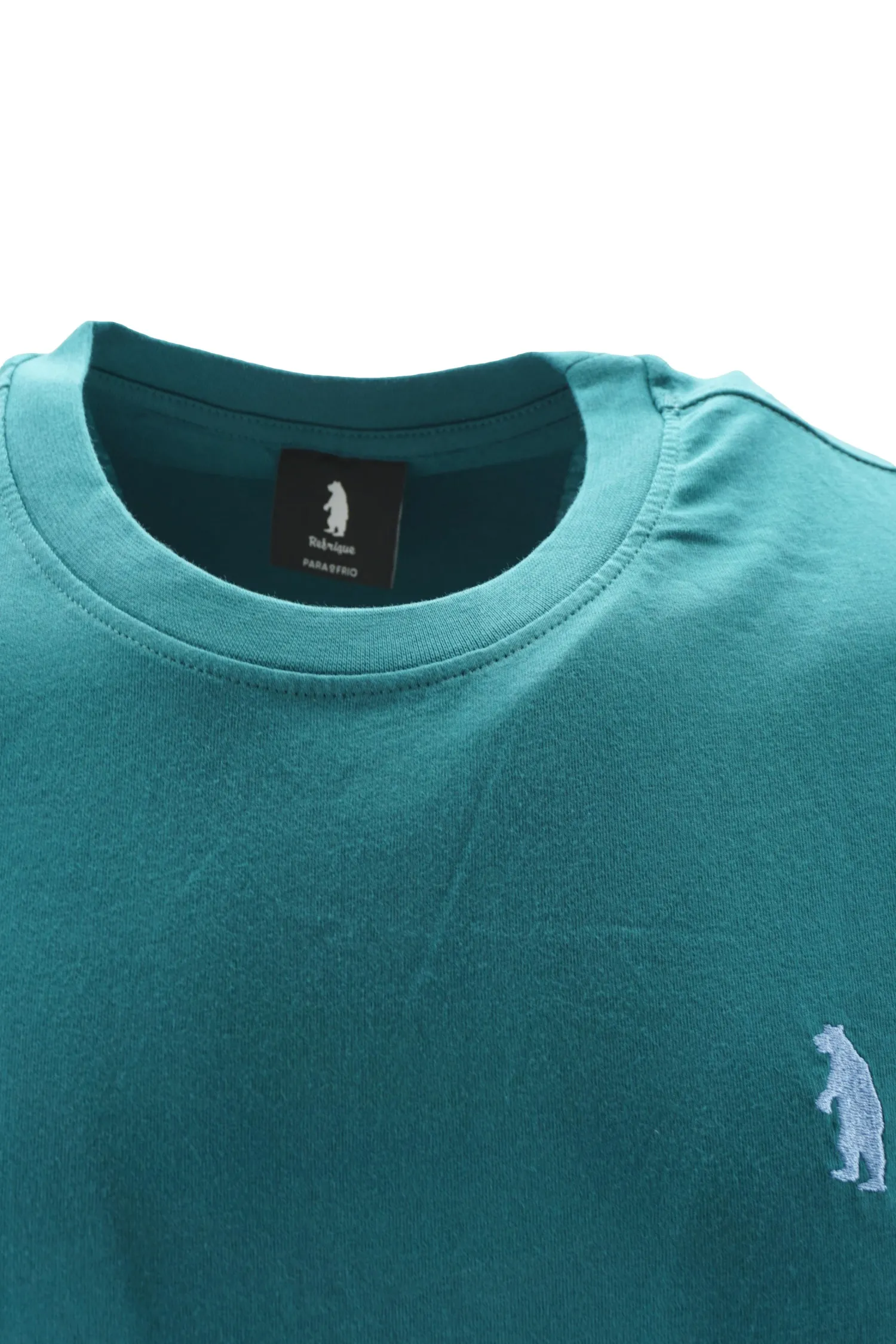 Discount T-Shirt con Logo Ricamato / Uomo T-shirt