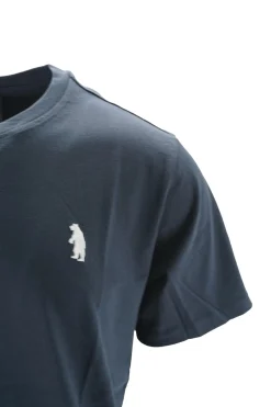 New T-Shirt con Logo Ricamato / Uomo T-shirt