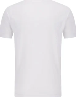 Discount T-Shirt con Logo Ricamato / Uomo T-shirt