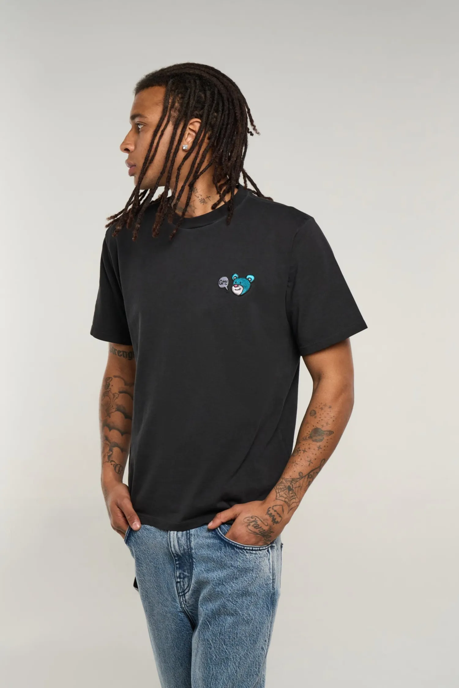 Online T-Shirt con Logo Ricamato / Donna T-shirt|T-shirt