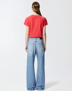Discount T-Shirt con Mini Logo / Donna T-shirt