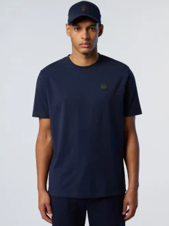 Hot T-Shirt con Patch sul Petto / Uomo T-shirt