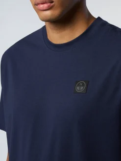 Hot T-Shirt con Patch sul Petto / Uomo T-shirt