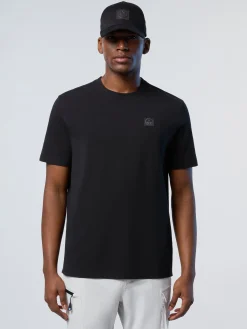 New T-Shirt con Patch sul Petto / Uomo T-shirt