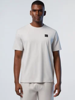 Clearance T-Shirt con Patch sul Petto / Uomo T-shirt