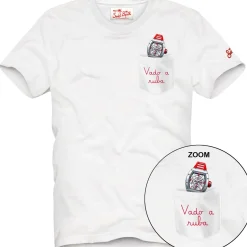 Outlet T-Shirt con Ricamo e Taschino / Uomo T-shirt
