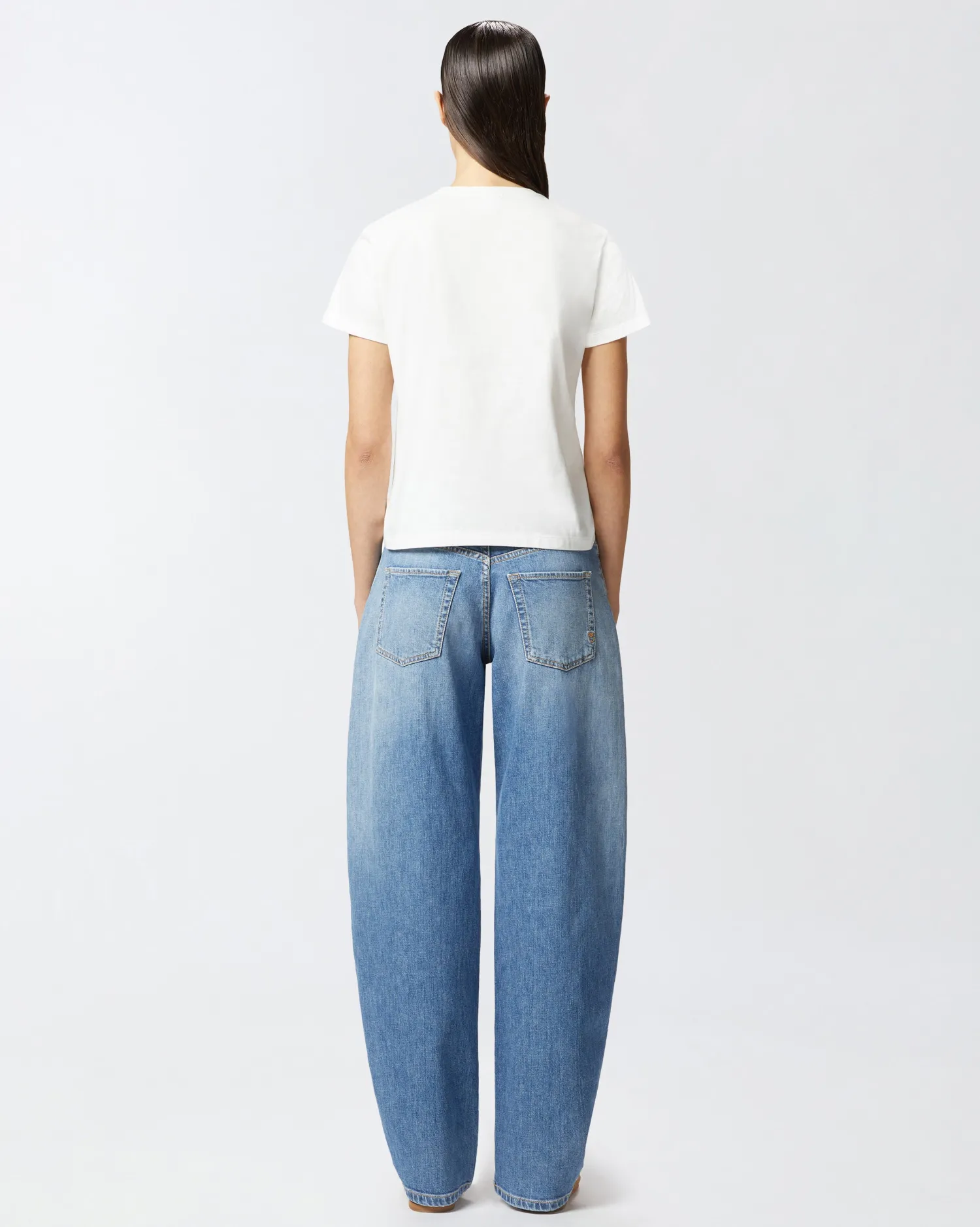 Online T-Shirt con Ricamo Logo in Cristalli / Donna Felpe
