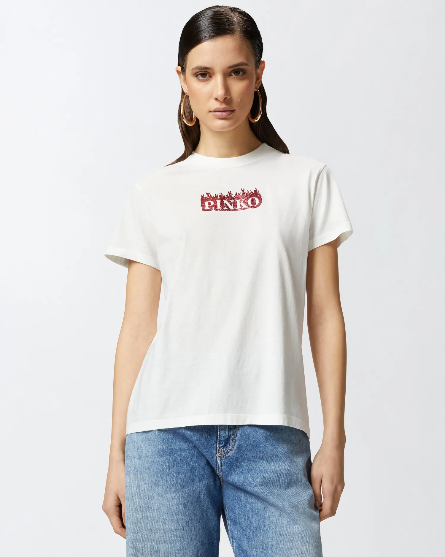 T-Shirt con Stampa Frontale / Donna T-shirt