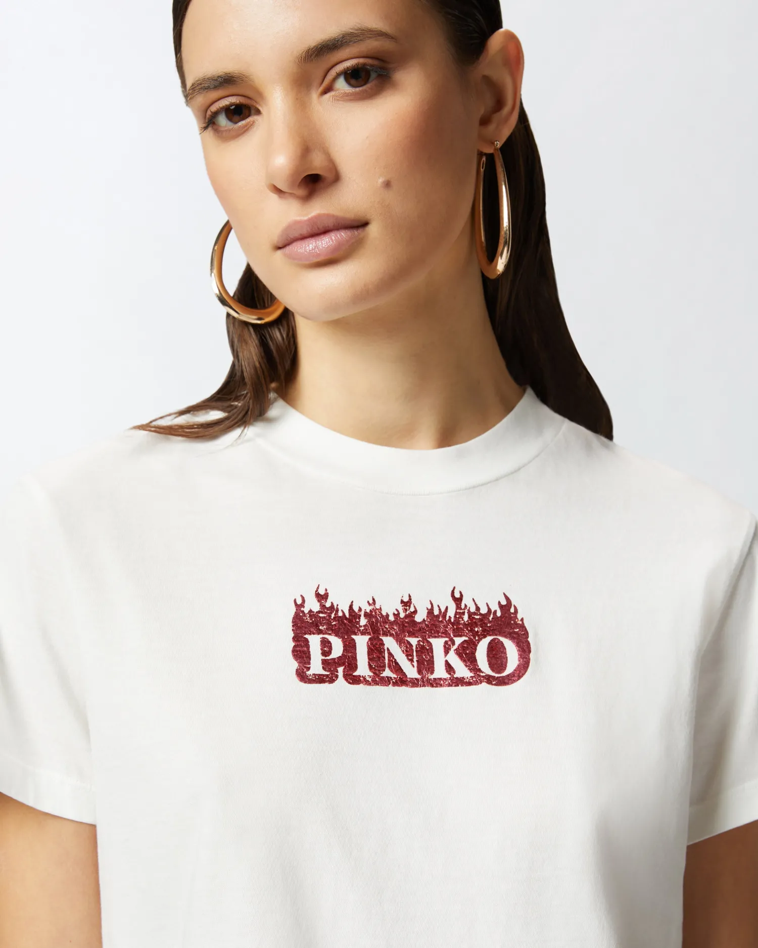 T-Shirt con Stampa Frontale / Donna T-shirt