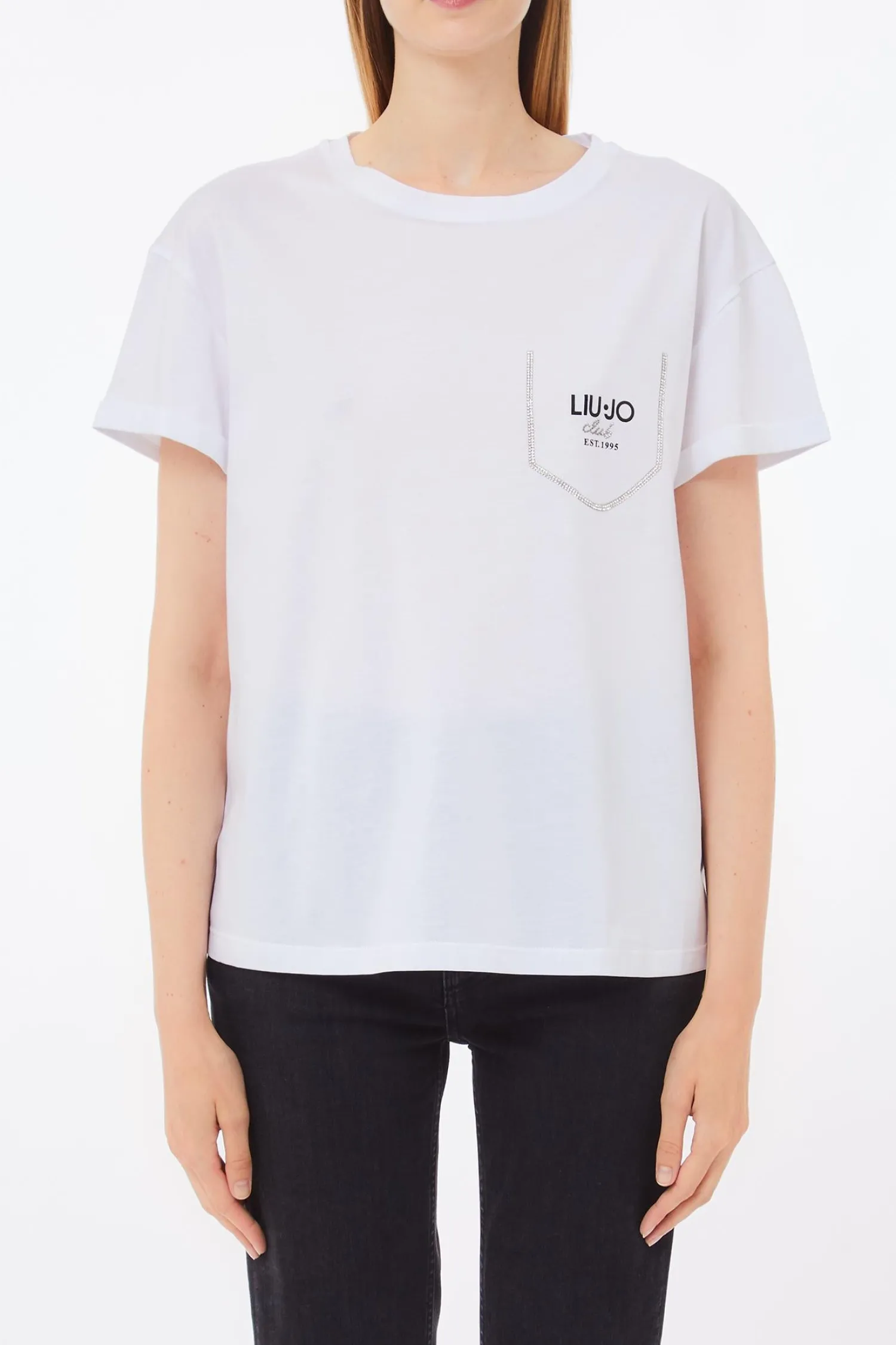 Online T-Shirt con Strass / Donna T-shirt