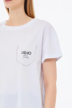 Online T-Shirt con Strass / Donna T-shirt