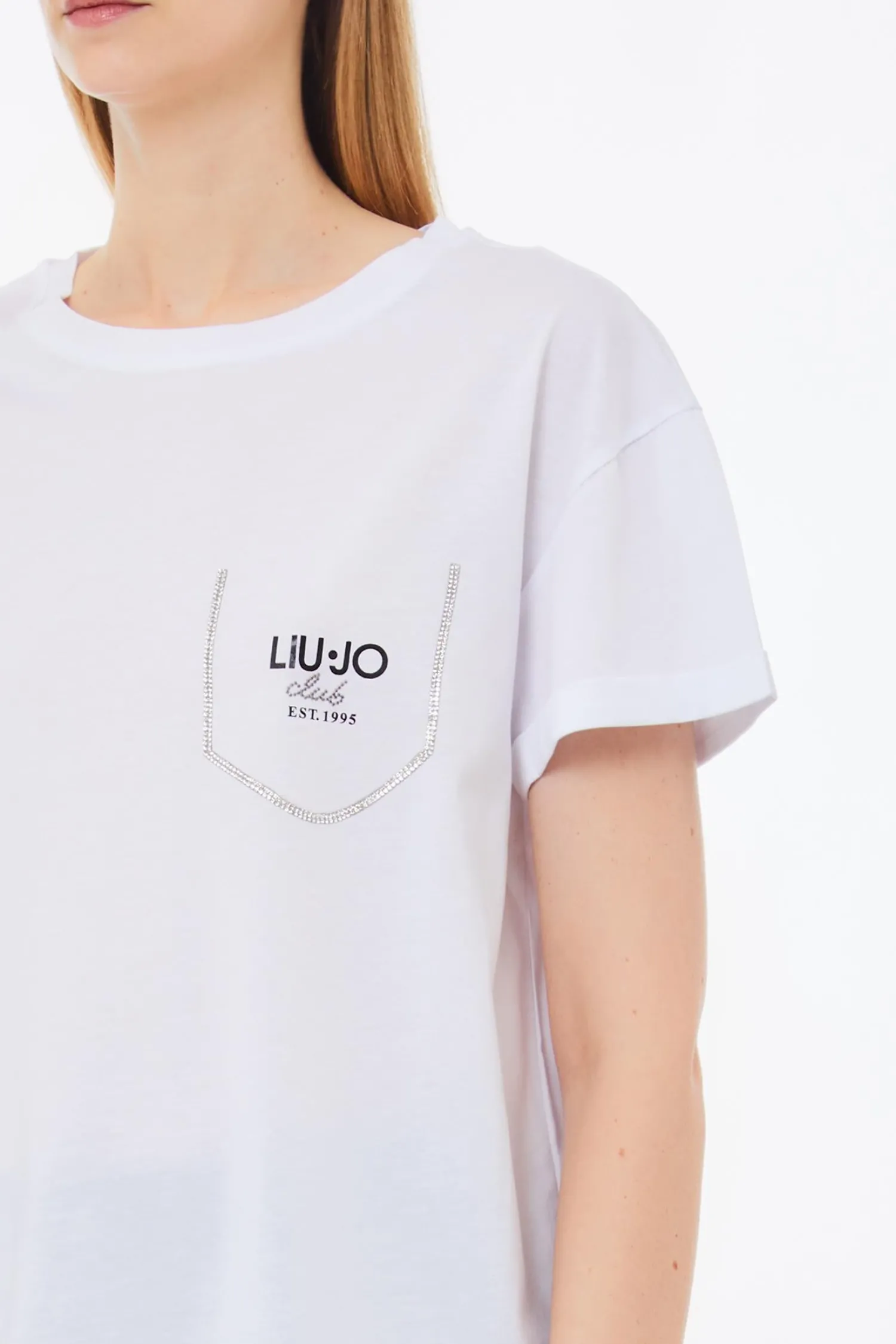 Online T-Shirt con Strass / Donna T-shirt