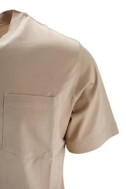 Clearance T-Shirt con Taschino in Jersey di Cotone / Uomo T-shirt