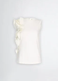 Sale T-Shirt con Volant / Donna T-shirt
