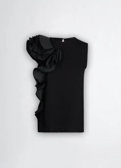 Hot T-Shirt con Volant / Donna T-shirt