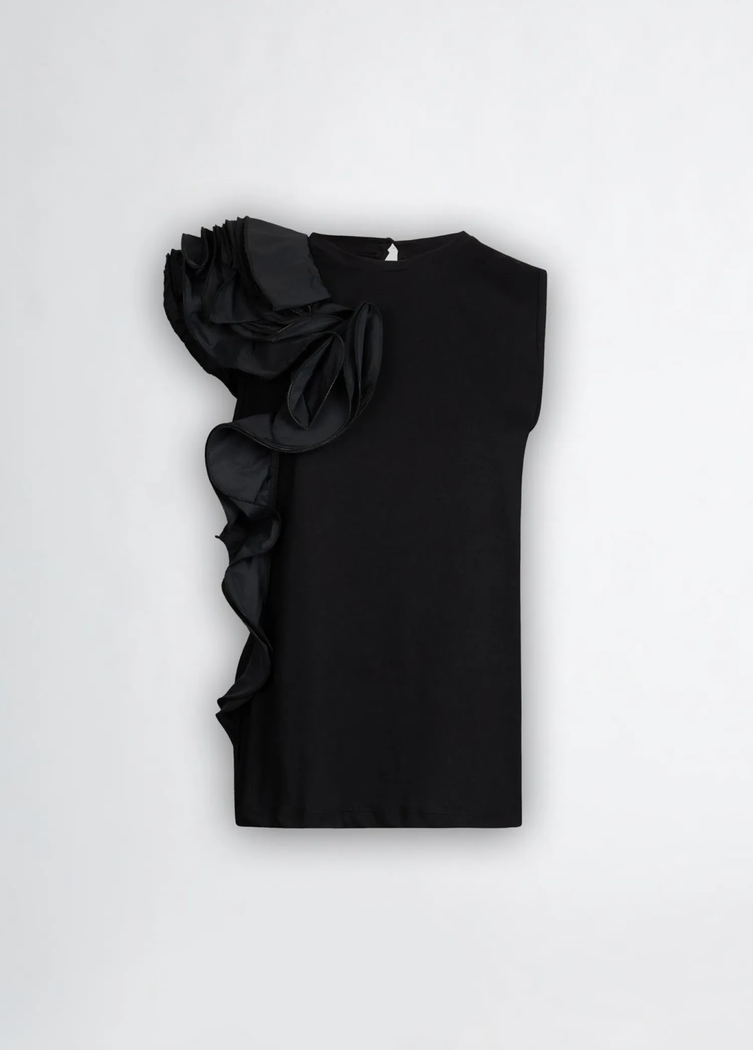 Hot T-Shirt con Volant / Donna T-shirt