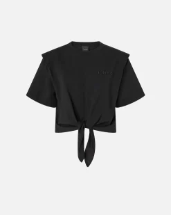 Clearance T-Shirt Corta con Nodo / Donna T-shirt