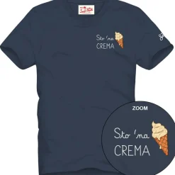 Hot T-Shirt da Uomo con Ricamo / Uomo T-shirt