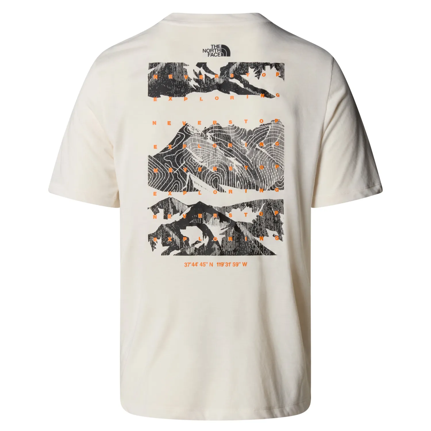 Hot T-Shirt Foundation Mountain con Logo / Uomo T-shirt