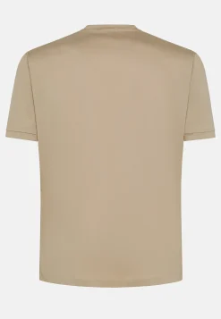 Discount T-Shirt Girocollo in Cotone Filo di Scozia / Uomo T-shirt
