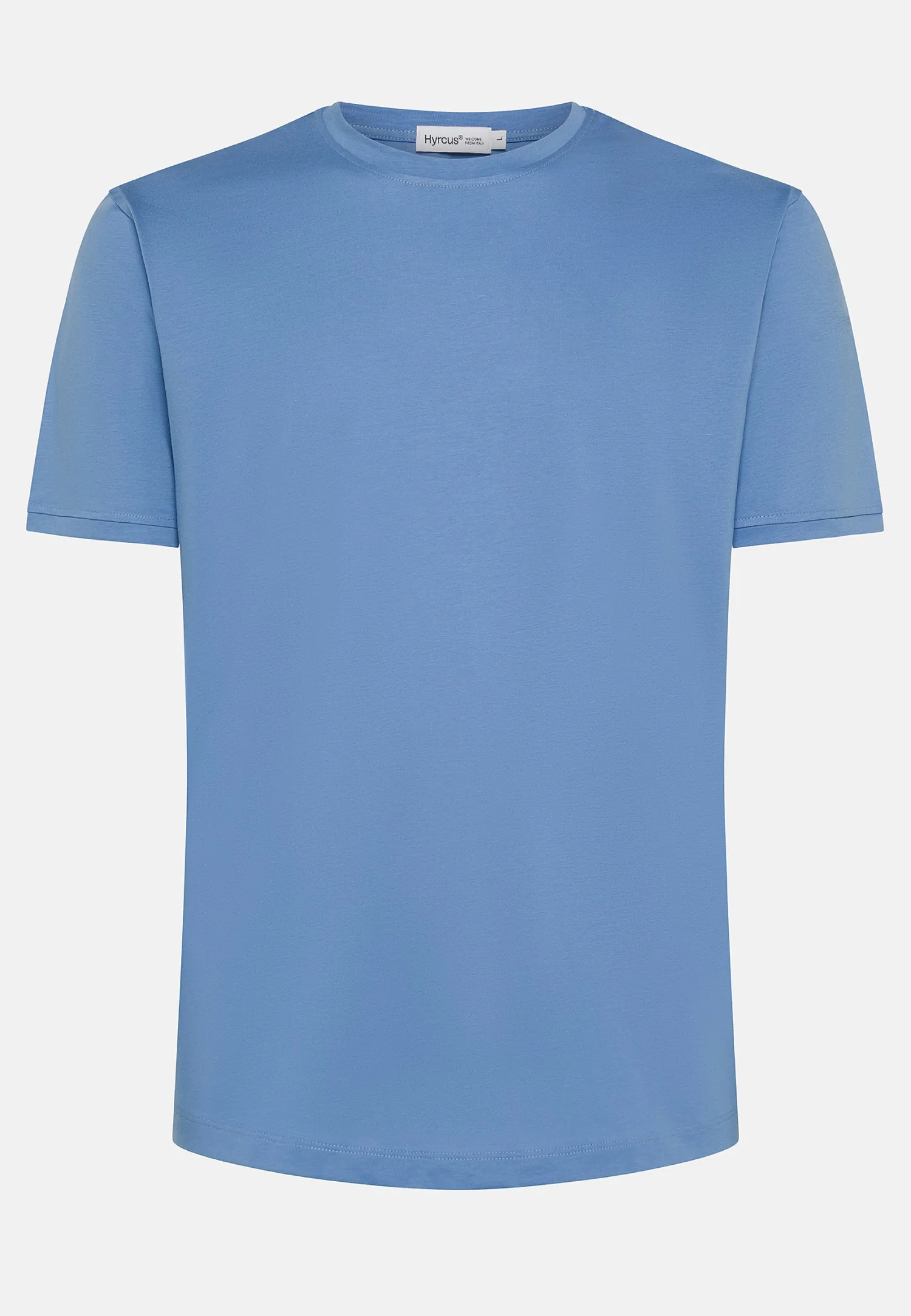 Online T-Shirt Girocollo in Cotone Filo di Scozia / Uomo T-shirt